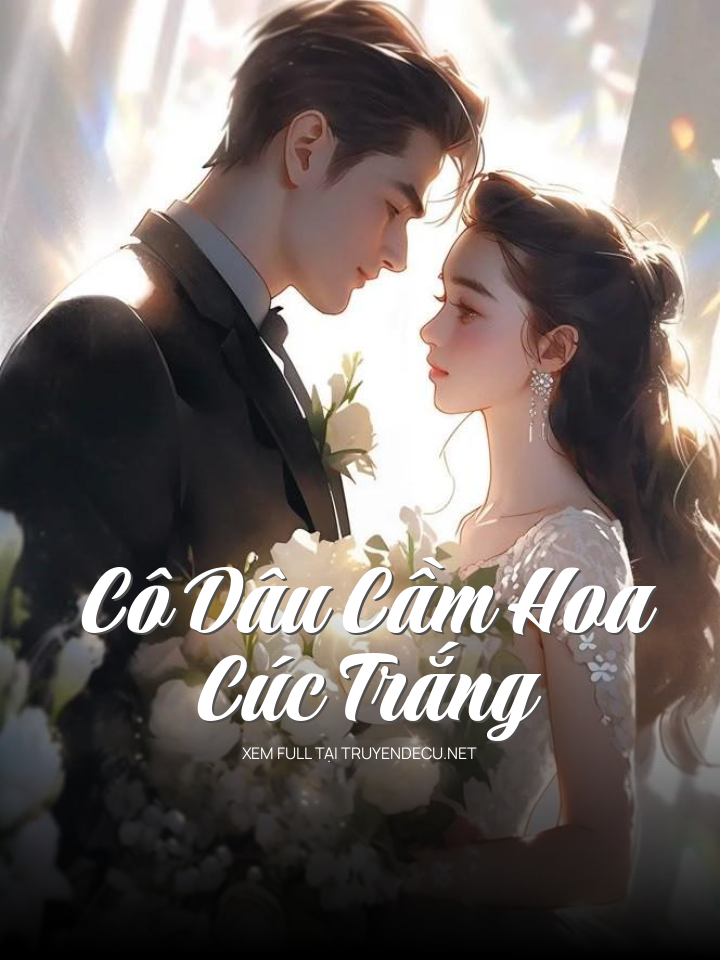 Cô Dâu Cầm Hoa Cúc Trắng