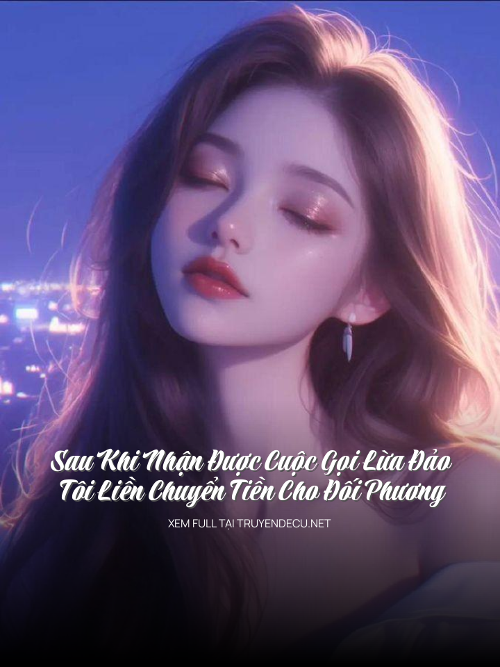 Sau Khi Nhận Được Cuộc Gọi Lừa Đảo, Tôi Liền Chuyển Tiền Cho Đối Phương