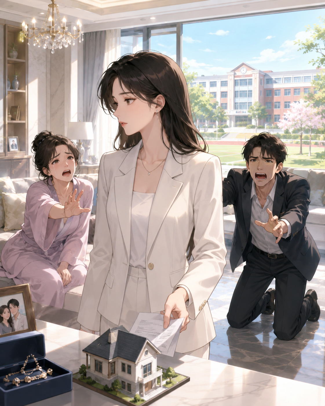 CHỊ DÂU TUYỆT THỰC ĐÒI NHÀ HỌC KHU TÔI LY HÔN NGAY TẠI CHỖ-1